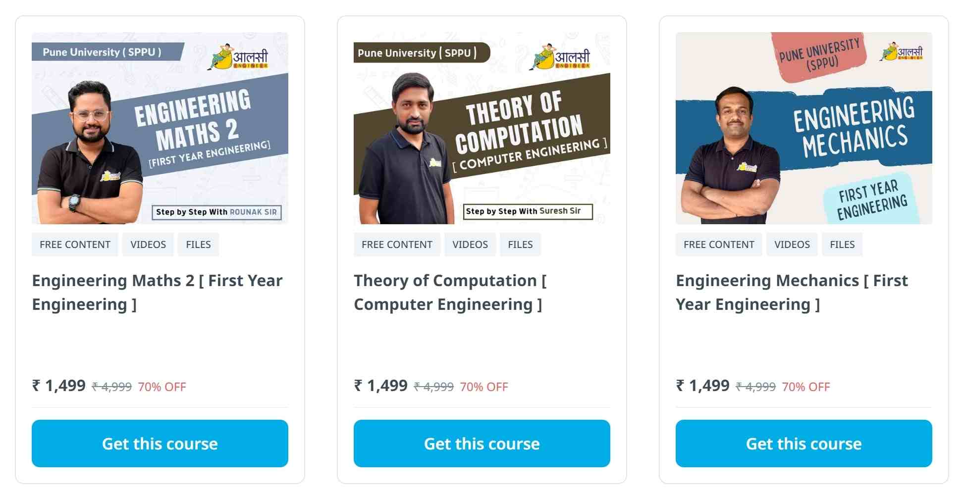 Aalsi Engineer Maths Courses